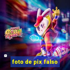 foto de pix falso